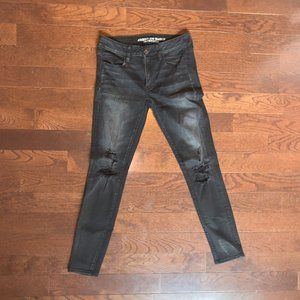 American Eagle Super Stretch Black Jeans